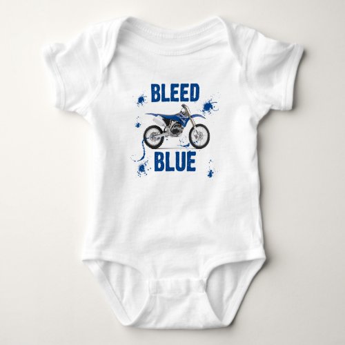 Bleed Blue 13 Baby Bodysuit