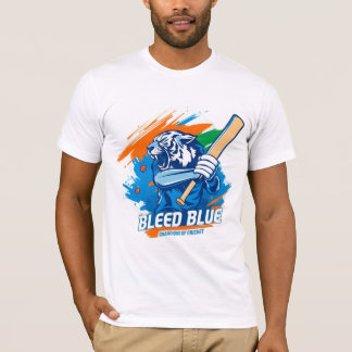 Bleed blue t shirt for Men