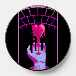 "Bleed For You" Aesthetic Pixel Art PopSocket