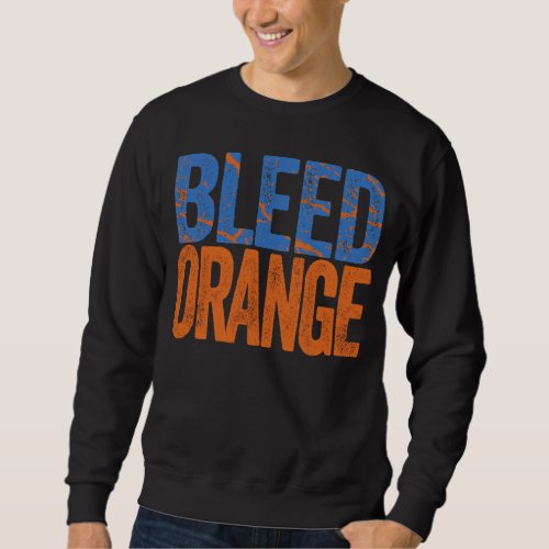 Bleed Orange Sweatshirt