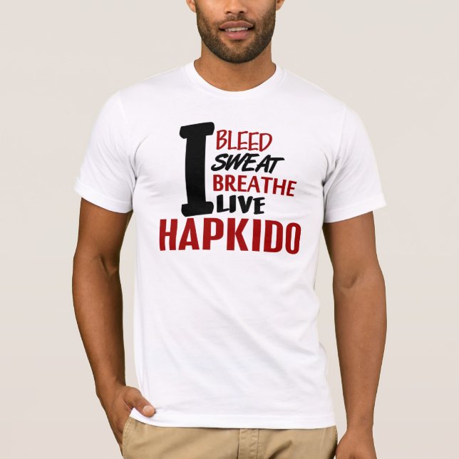 Bleed Sweat HAPKIDO 1.1 T-Shirt (Front)