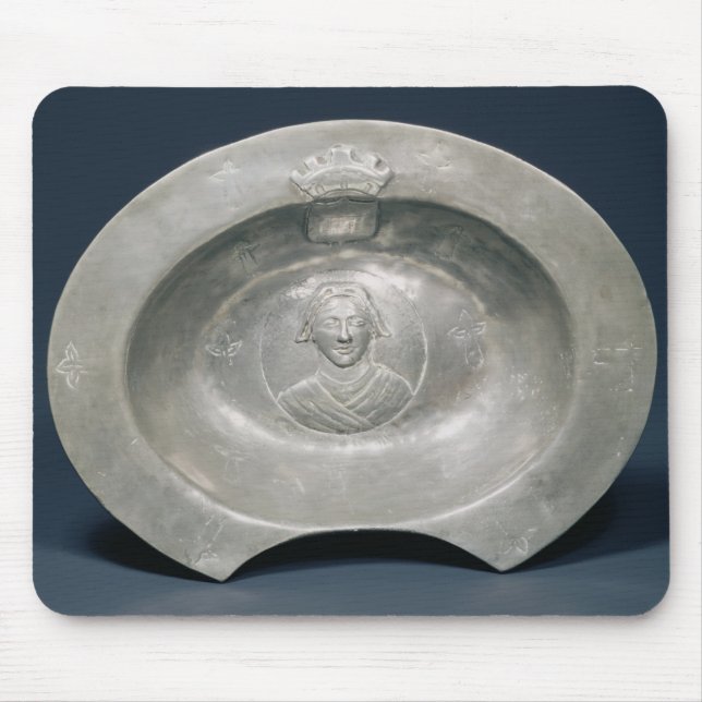 Bleeding bowl, French, 15th century, pewter Mouse Pad (Front)