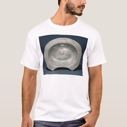 Bleeding bowl French 15th century pewter T_Shirt