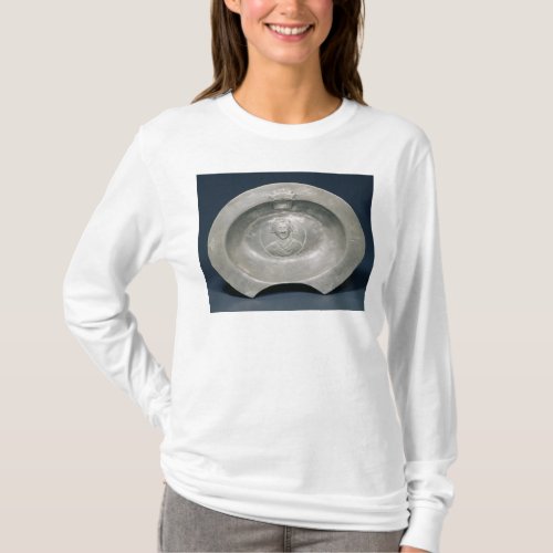 Bleeding bowl French 15th century pewter T_Shirt