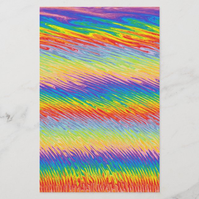 Bleeding Colors Stationery (Front)