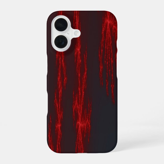 Bleeding Fractal Iphone Case (Back)