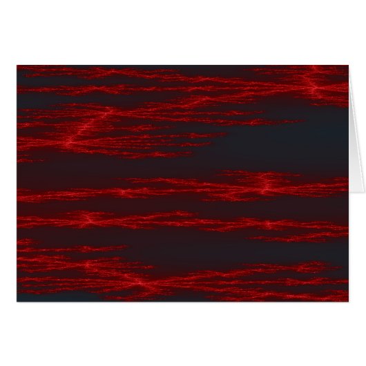 Bleeding Greeting Card (Front Horizontal)