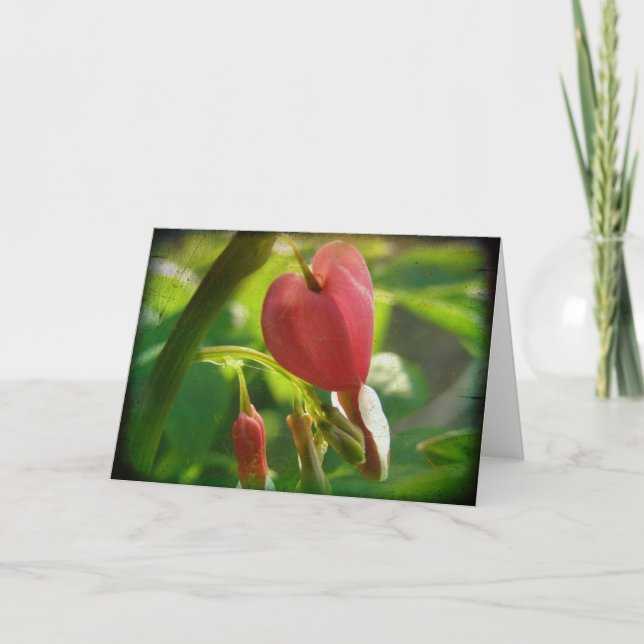 Bleeding Heart Card (Front)