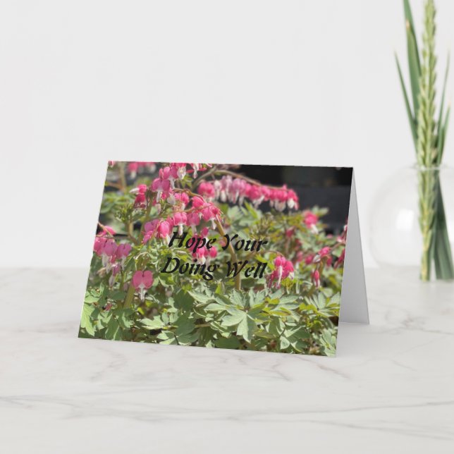 Bleeding Heart Card (Front)