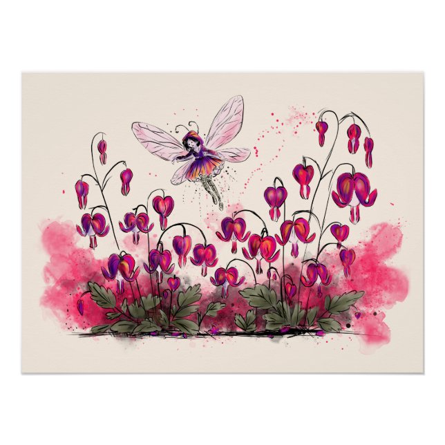 Bleeding Heart Fairy Poster (Front)