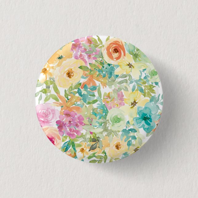 Bleeding Heart Flower Button (Front)