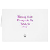 Bleeding Heart Notecard (Back Horizontal)