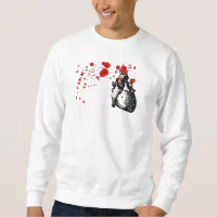 Bleeding heart sweater hotsell