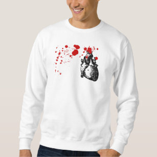 bleeding heart sweater