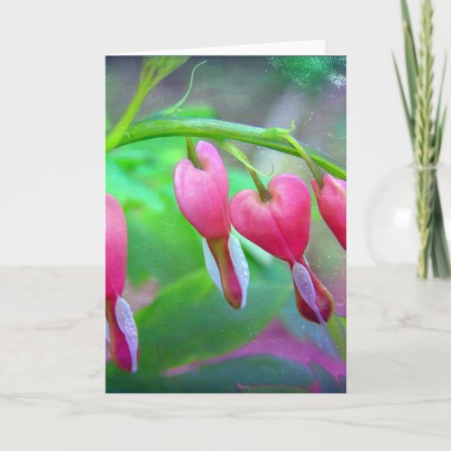 Bleeding Hearts All Occasions  Card