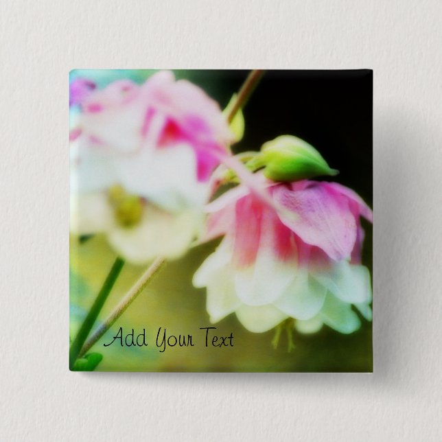 Bleeding Hearts by Shirley Taylor Button (Front)