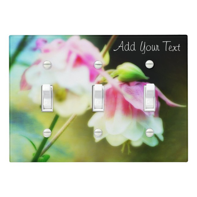 Bleeding Hearts by Shirley Taylor Light Switch Cover (In Situ)