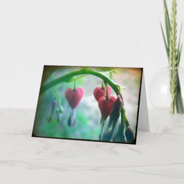 Bleeding Hearts Card (Front)