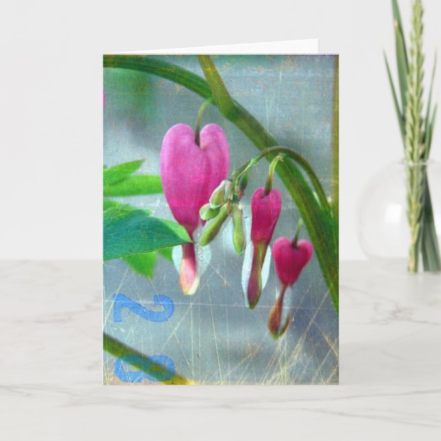 Bleeding Hearts Card (Front)