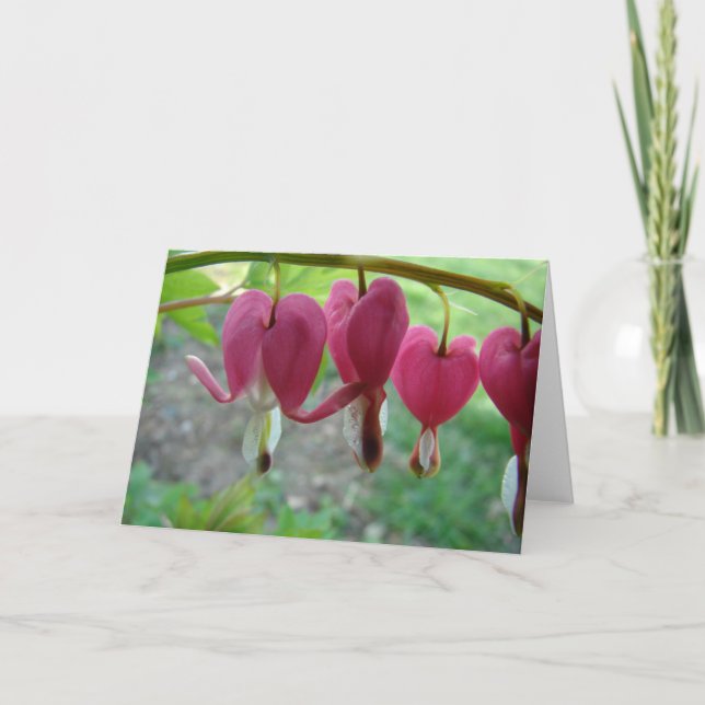 Bleeding Hearts Card (Front)