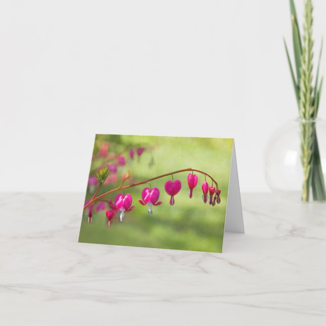 Bleeding Hearts Card (Front)