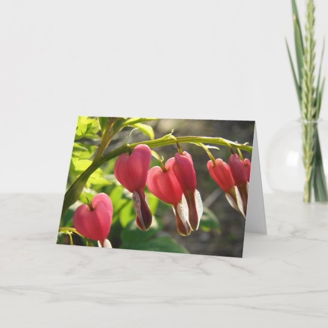 Bleeding Hearts Card (Front)