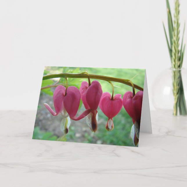 Bleeding Hearts Card (Front)