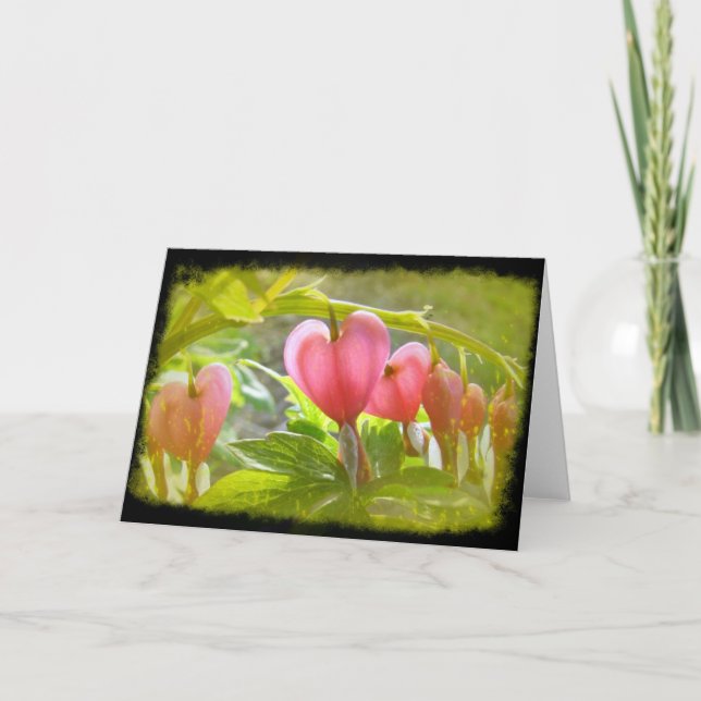 Bleeding Hearts Card (Front)
