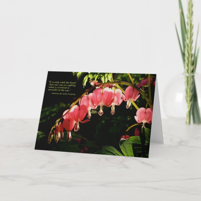 Bleeding Hearts Card (Front)