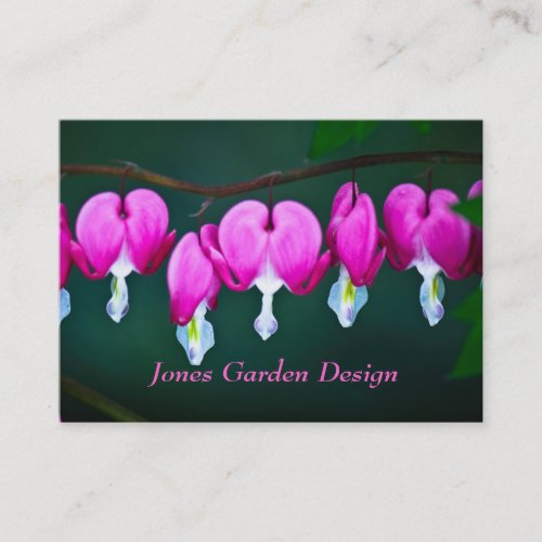 Bleeding Hearts Floral Business Cards