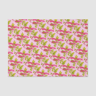 bleeding hearts flowers print tissue paper