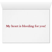 Bleeding Love Cards (Inside Horizontal (Bottom))