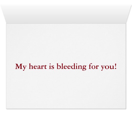 Bleeding Love Cards (Inside Horizontal (Bottom))