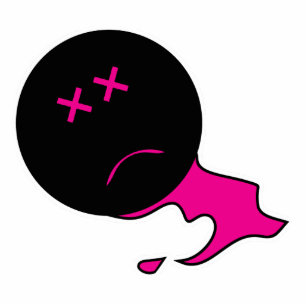 Bleeding Pink Dead Statuette