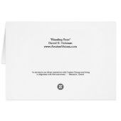 Bleeding Rose Cards (Back Horizontal)
