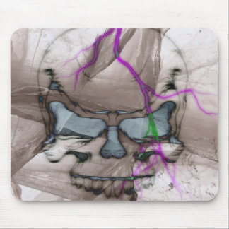 Bleeding Skull Mouse Pad