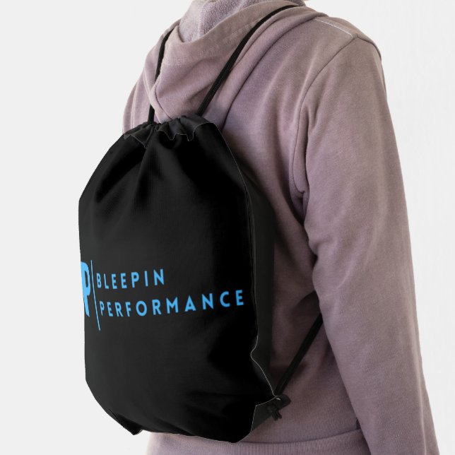 Bleepin Performance Drawstring Bag (Insitu)