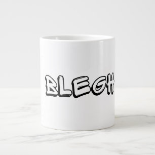 BLEGH Funny Heavy Metal Metalcore Rock Music Giant Coffee Mug