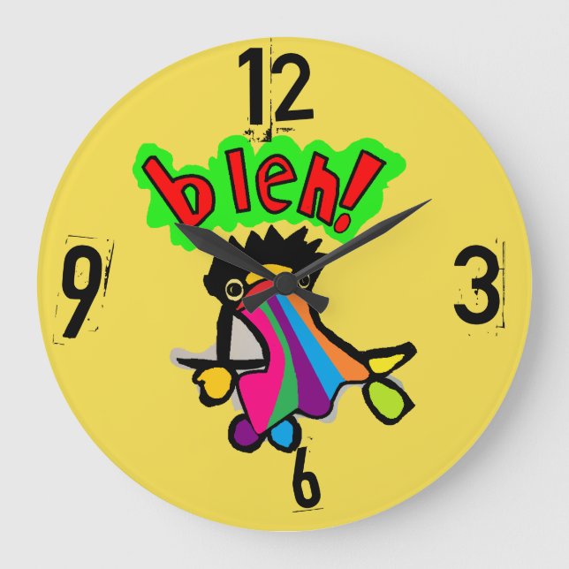 bleh clock vomit rainbow (Front)