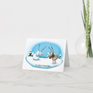 Blend In Holiday Card