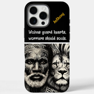 Blend of African culture and wildlife iPhone 16 Pro Max Case