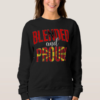 Blended And Proud Nationality Half Albanian Half M Sweatshirt