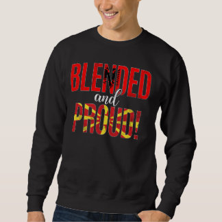 Blended And Proud Nationality Half Albanian Half M Sweatshirt