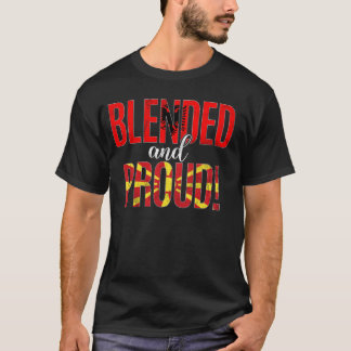 Blended And Proud Nationality Half Albanian Half M T-Shirt