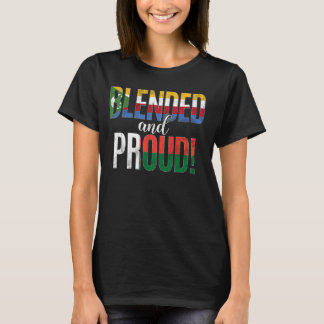 Blended And Proud Nationality Half Comorian Half M T-Shirt