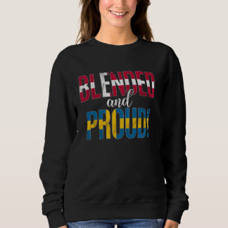 Blended And Proud Nationality Half Danish Half Swe Sweatshirt
