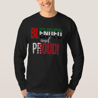 Blended And Proud Nationality Half Emirati Half Ba T-Shirt
