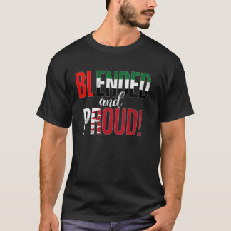 Blended And Proud Nationality Half Emirati Half Ba T-Shirt