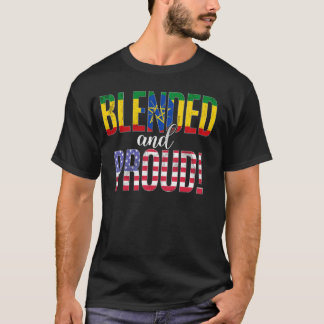 Blended And Proud Nationality Half Ethiopian Half T-Shirt