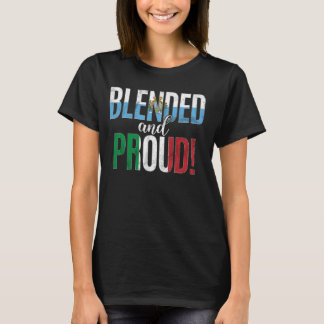Blended And Proud Nationality Half Sammarinese Hal T-Shirt